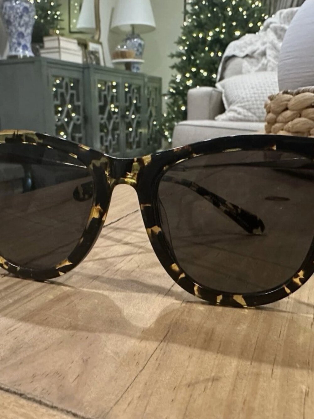 Krewe Simone Polarized Sunglasses Tortoiseshell